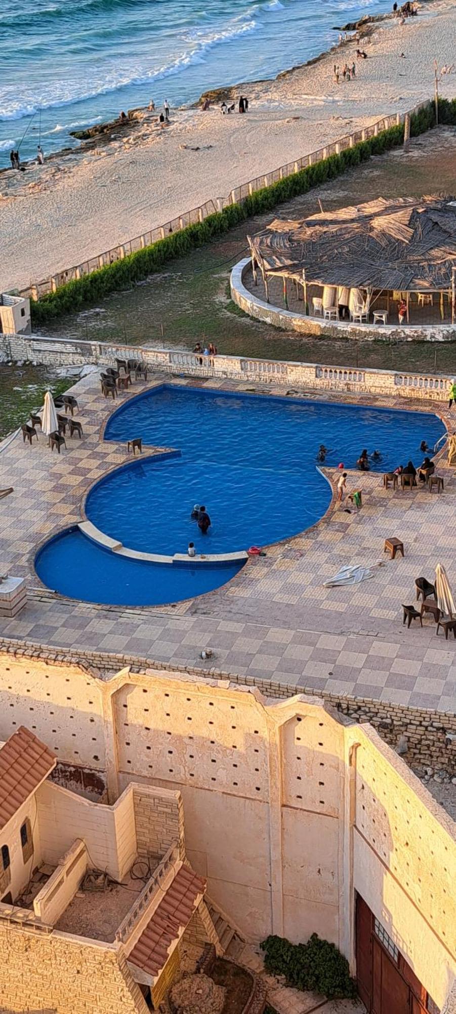 Panorama Apartment With A Charming Sea View Near Alexandria And Burg Elarab Intl Airport With Free Wifi شقة باطلالة ساحرة على البحر اول الساحل الشمالي Екстериор снимка