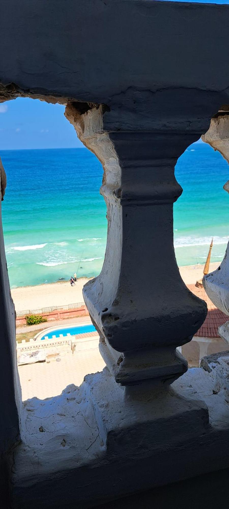 Panorama Apartment With A Charming Sea View Near Alexandria And Burg Elarab Intl Airport With Free Wifi شقة باطلالة ساحرة على البحر اول الساحل الشمالي Екстериор снимка