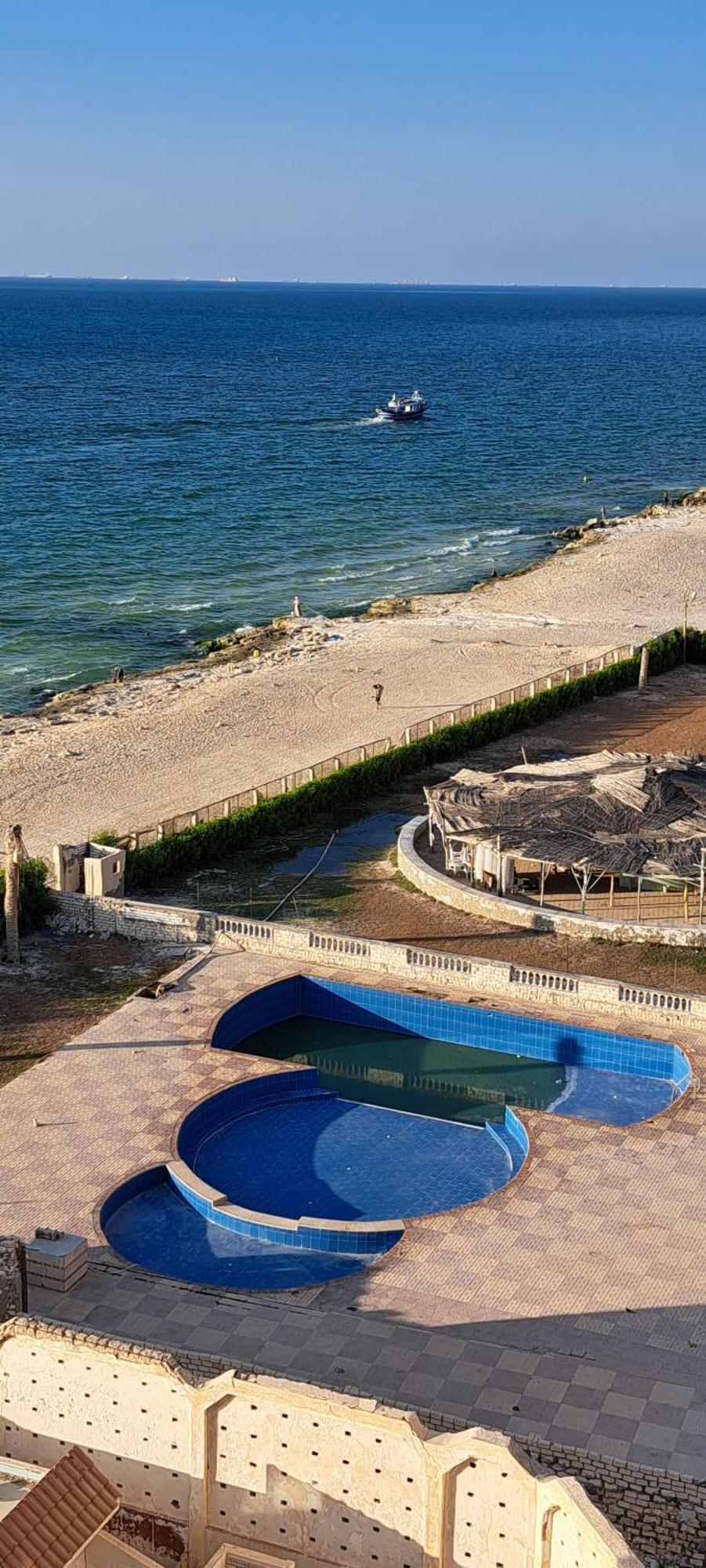 Panorama Apartment With A Charming Sea View Near Alexandria And Burg Elarab Intl Airport With Free Wifi شقة باطلالة ساحرة على البحر اول الساحل الشمالي Екстериор снимка
